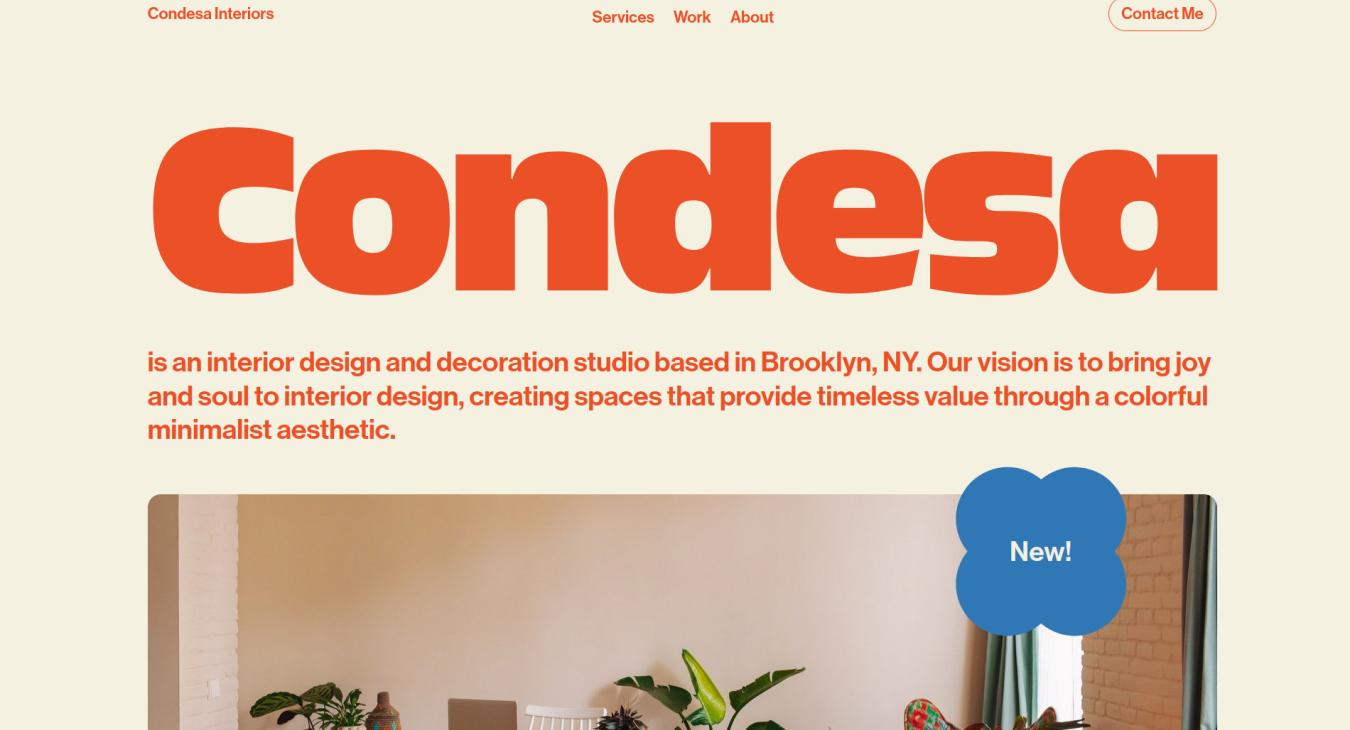 Condesa Squarespace Template