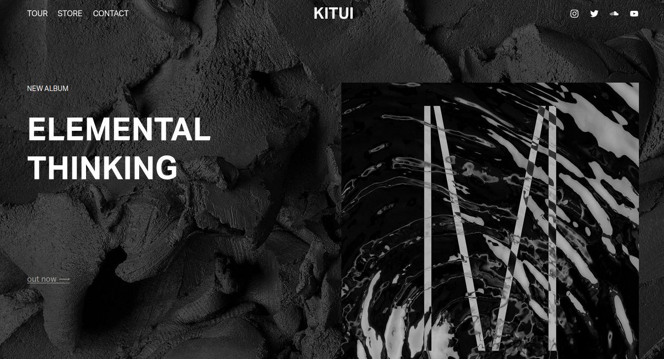 Kitui Squarespace Template