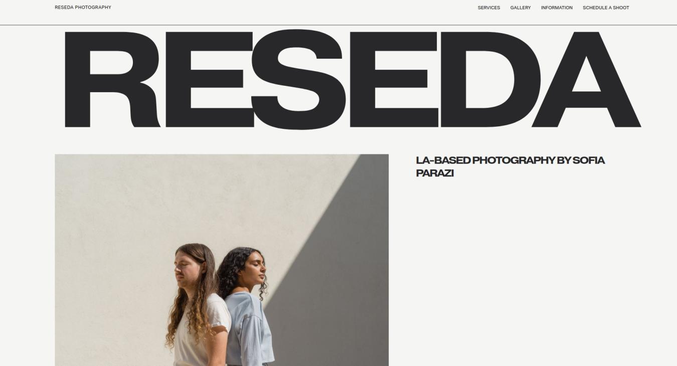 Reseda Squarespace Template 